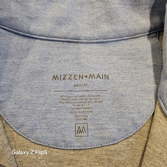 Mizzen+MainProflex Performance Quarter-Zip Pullover - Picture 7 of 10